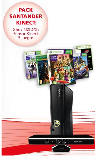 pack santander kinnect